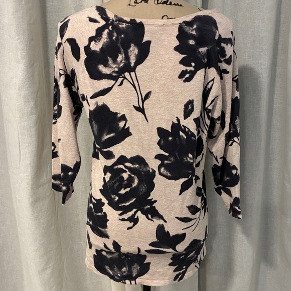 INC International Concepts Pink and Gray Top - Picture 4 of 5